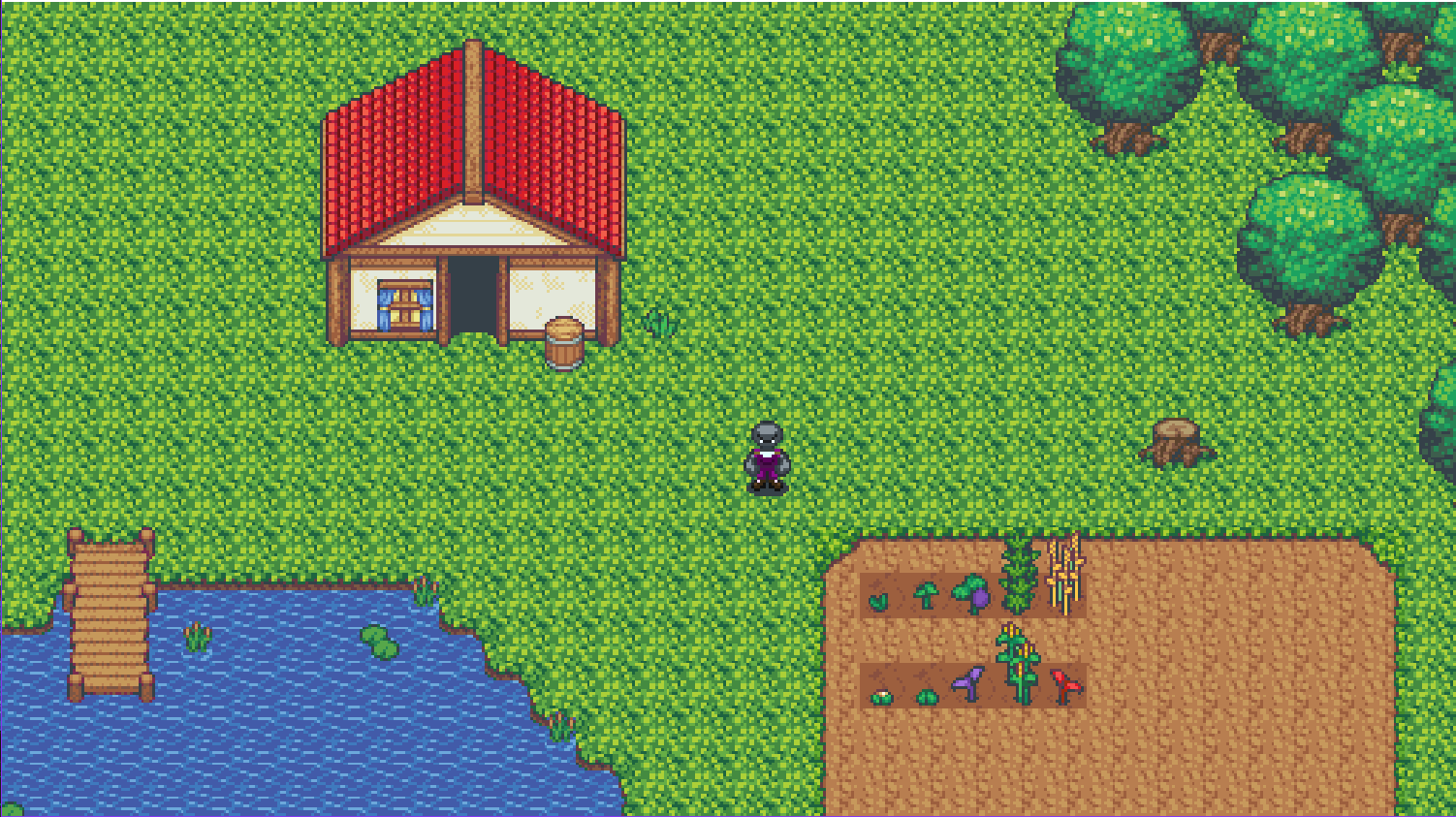 Picture of an alien at a farm